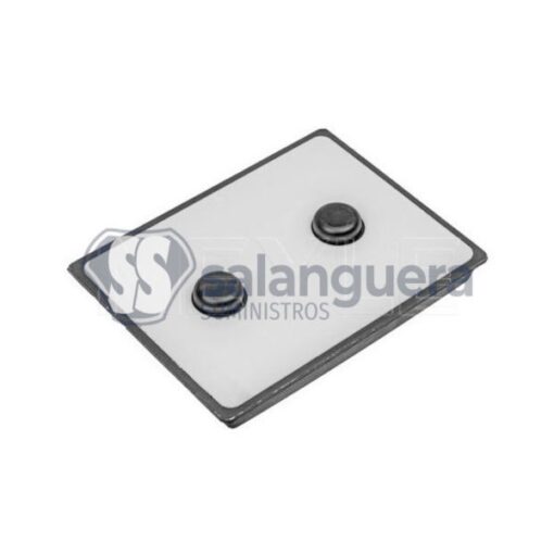 Placa separación hojas ballesta adap. MAN
